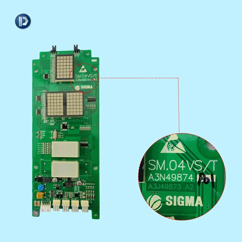 Sigma Elevator LCD Display Panel PCB Board SM.04VS/T A3N49874P01丨Potensi Elevator